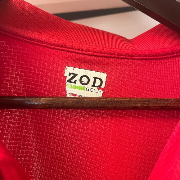 Men’s red xlg Izod Golf Polo Shirt. very good condition - Picture 2 of 7